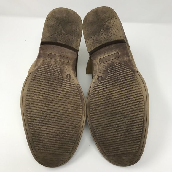 ALDO Mathan Cognac / Bronze Lace Up Combat Boots Size 41 - Picture 4 of 5